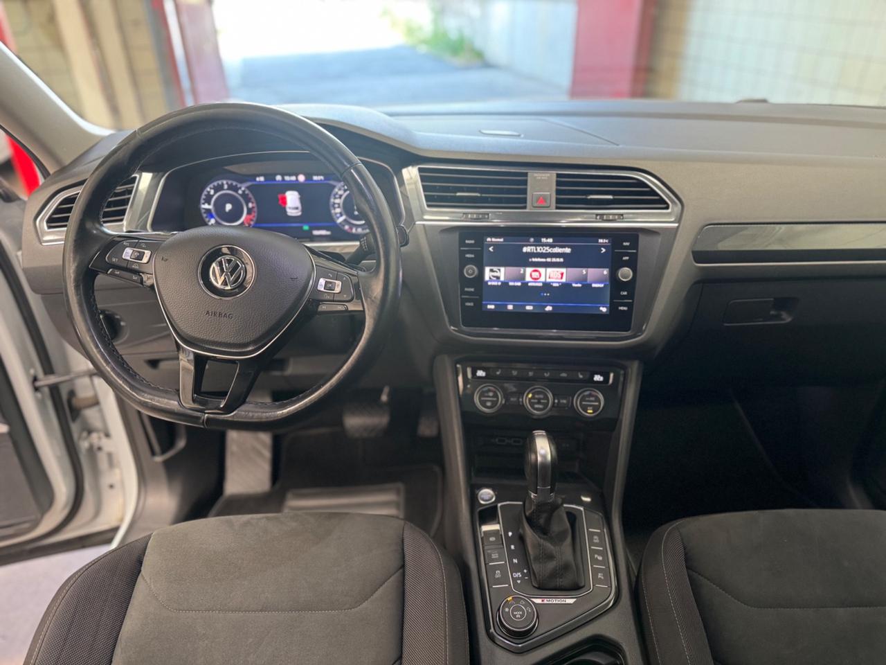 VOLKSVAGEN TIGUAN ALL SPACE 2.0 190 CV 4MOTION GANCIO TRAINO