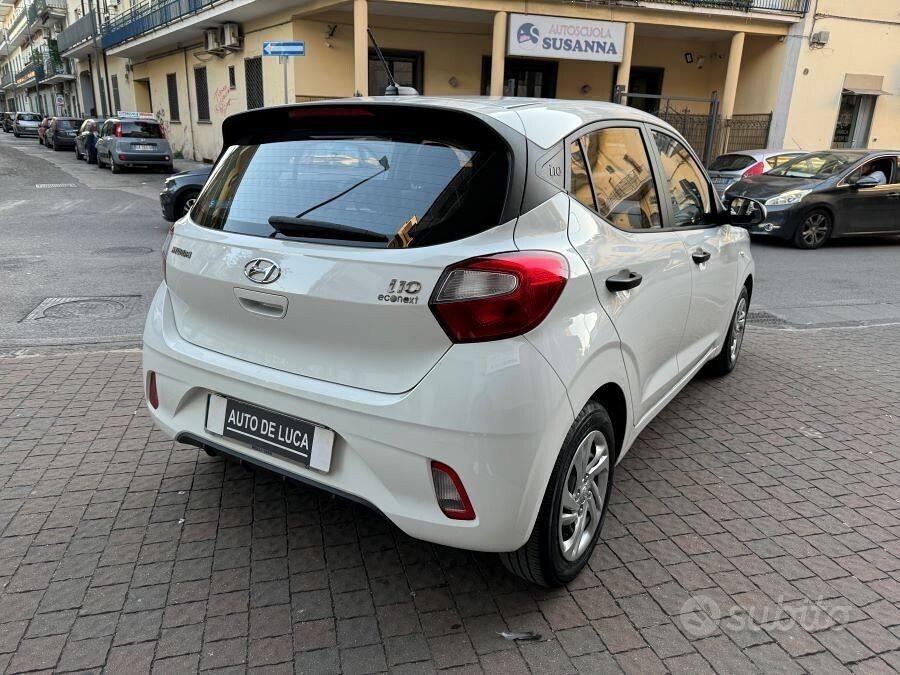 Hyundai i10 1.0 gpl connectline certificata italia