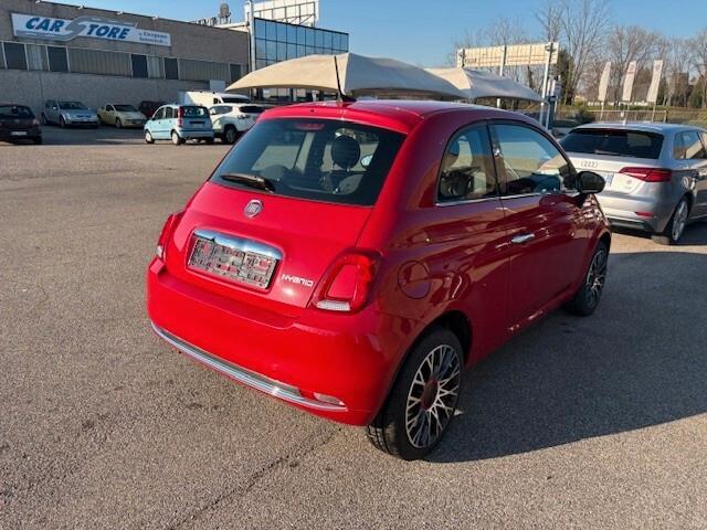 Fiat 500 1.0 Hybrid Red