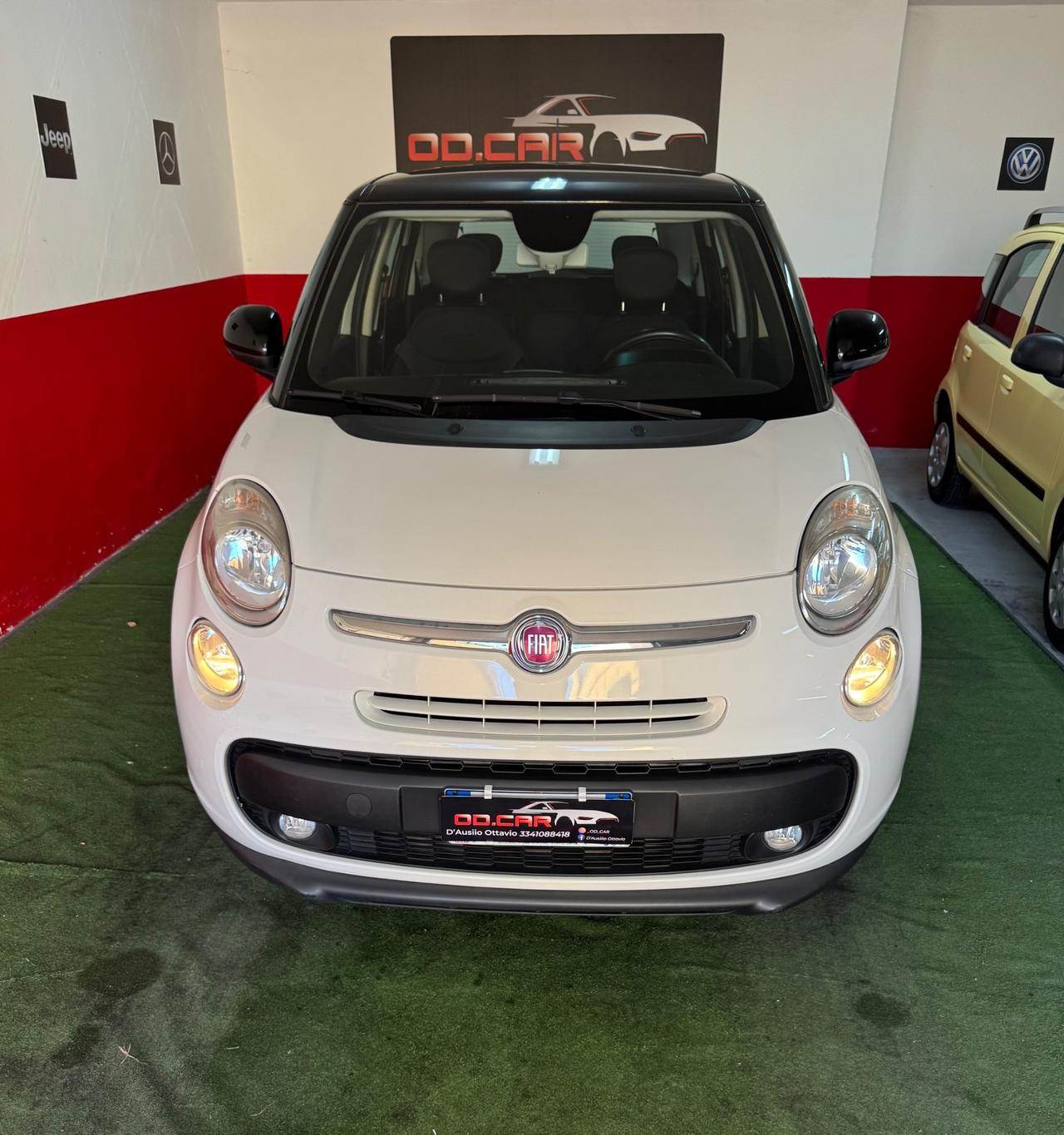 FIAT 500 L, 90000 CHILOMETRI, 2016,TETTO PELLE NAVIGATORE