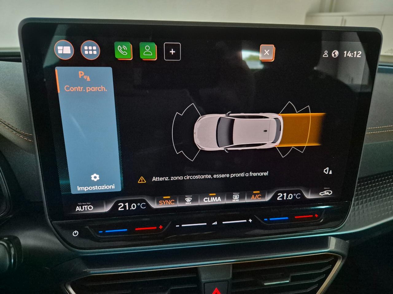 CUPRA Leon 2.0 TDI 150CV DSG LED C.18 APPLE CAR PLAY/ANDROID AUTO CLIMA 3 ZONE VOLANTE RISCALDABILE ACC VETRI PRIVACY