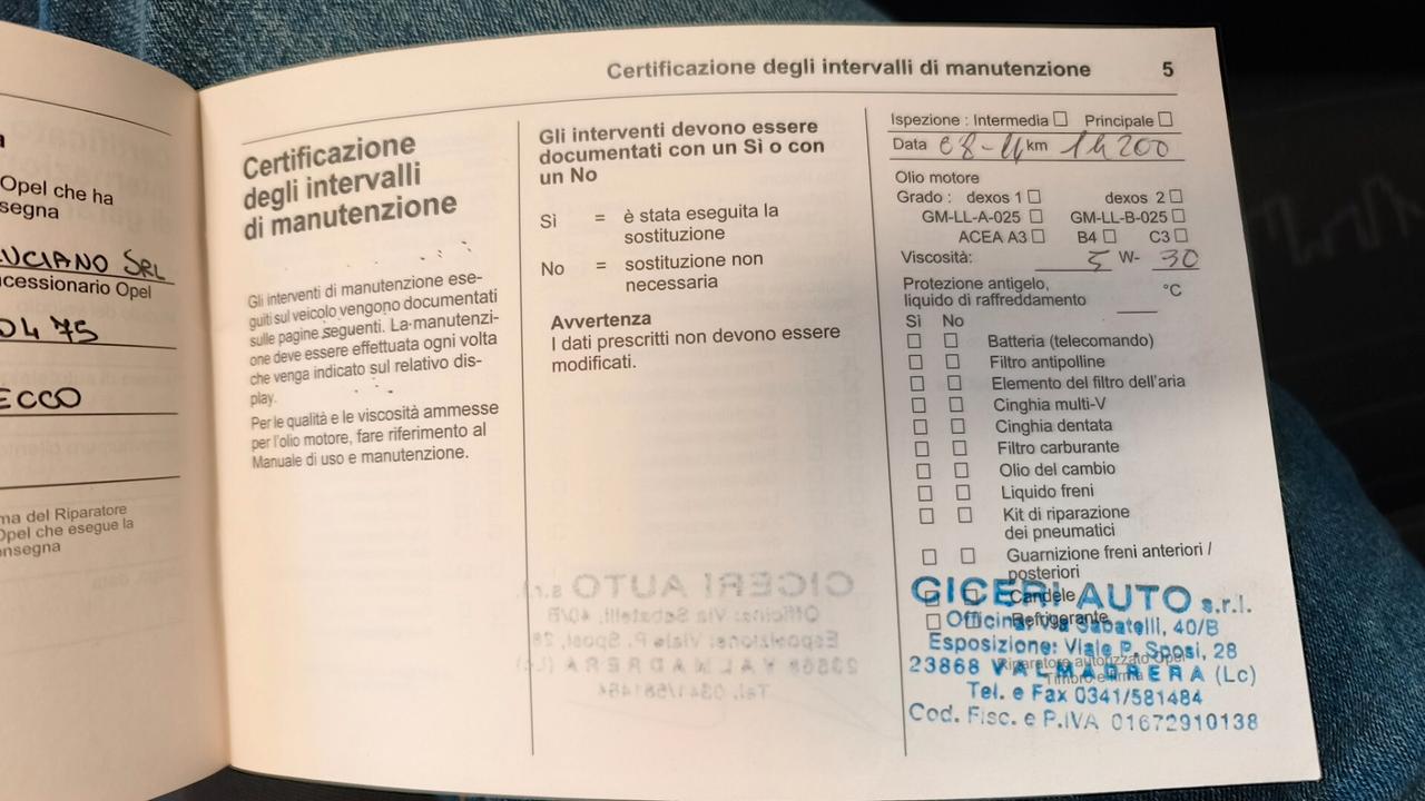 Opel Meriva 1.4 100CV benzina Cosmo OK NEOPATENTATI