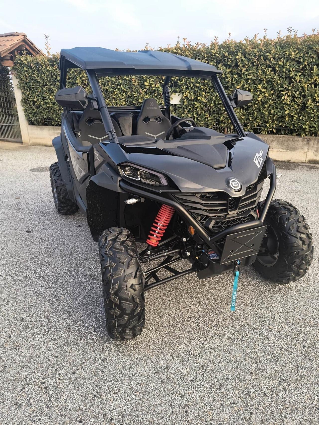 CFMOTO CF Z800 TARGA BIANCA