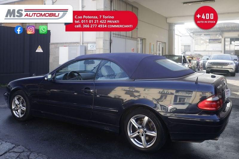 Mercedes-Benz CLK Mercedes-Benz CLK 200 GPL Kompressor cat Cabrio Elegance Evo Unicoproprietario ISCRITTA ASI