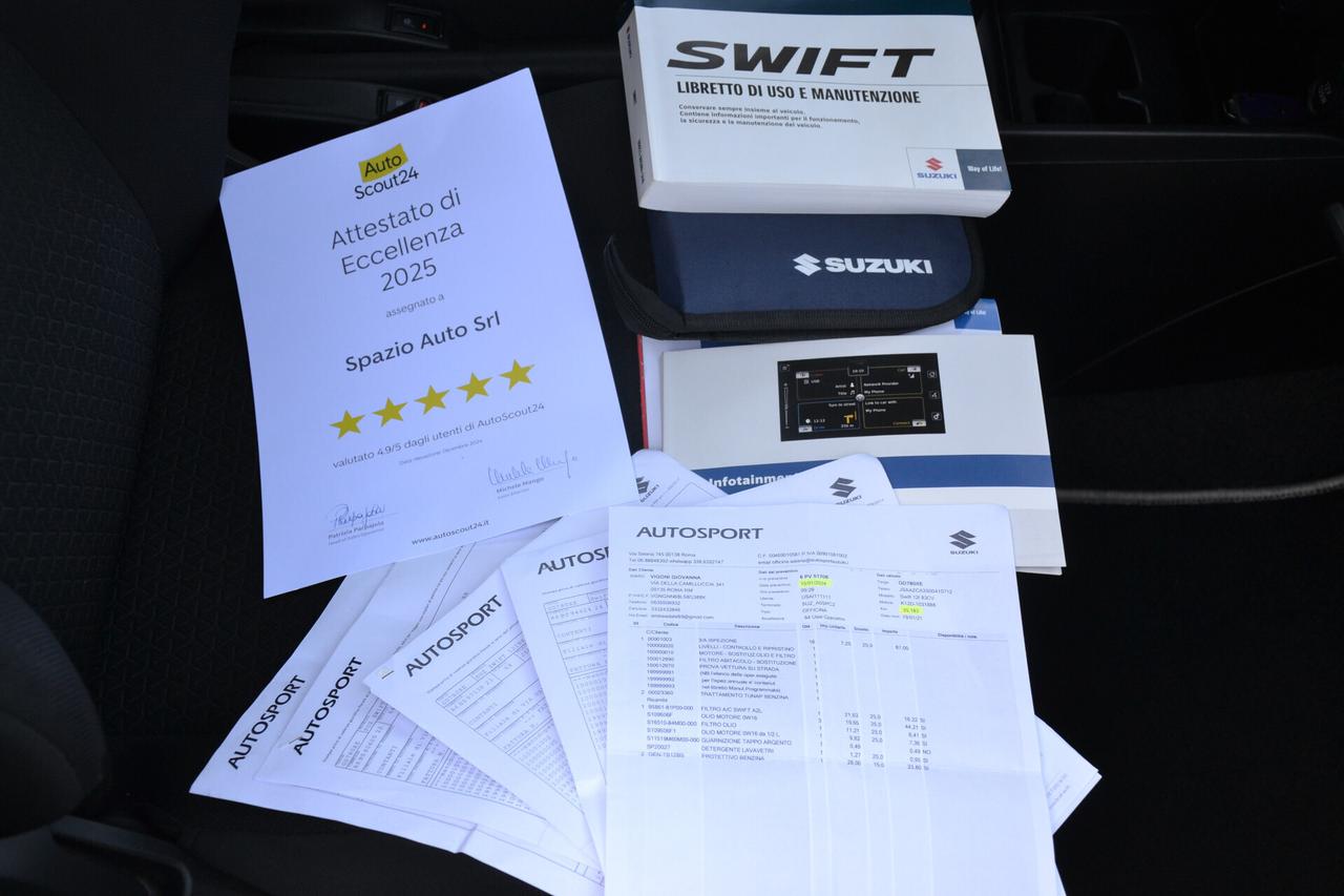 Suzuki Swift 1.2 HYBRID AUTOMAT **LED-RETROCAM-NAV**PREZO VERO*