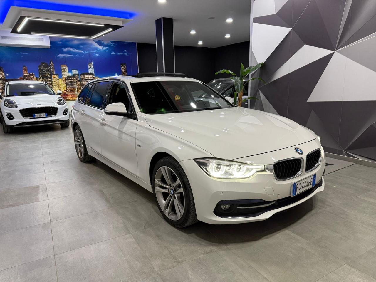 Bmw 318 318d Touring Sport Tetto Apribile-2017