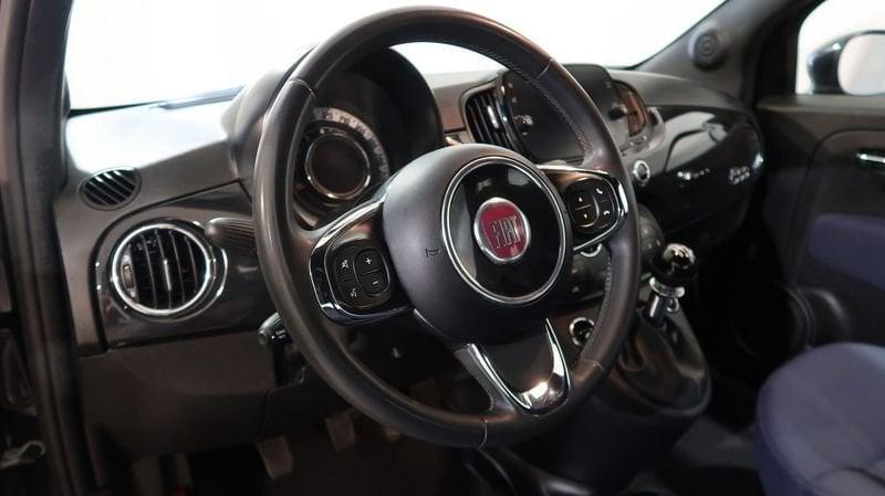 FIAT 500 Hybrid 1.0 70cv Ibrido Club # FENDI-CLIMA AUTOM-SENSORI PARCK #