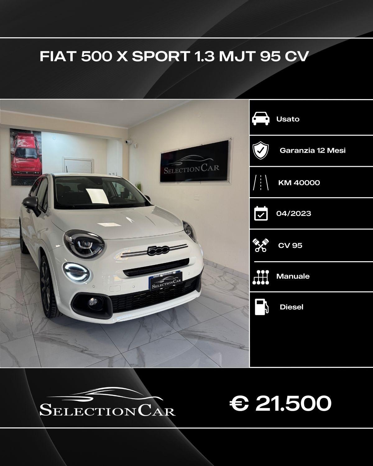 Fiat 500X 1.3 MultiJet 95 CV Sport