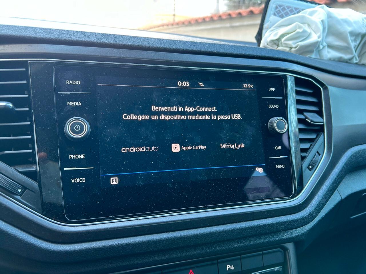 VW T-Roc 1.0 TSI 115CV - 2019 Incidentata