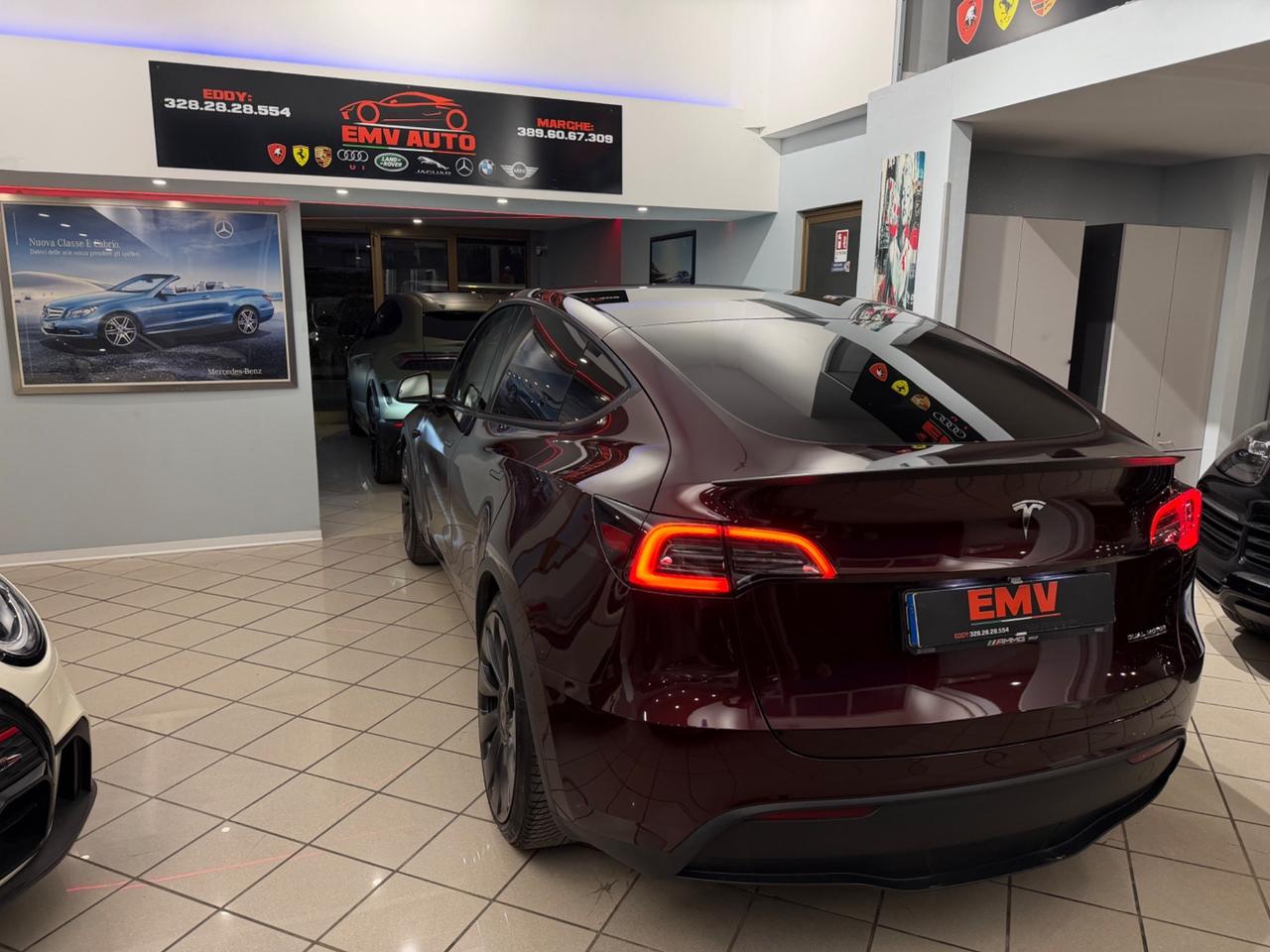 Tesla Model Y AWD Performance Iva esposto