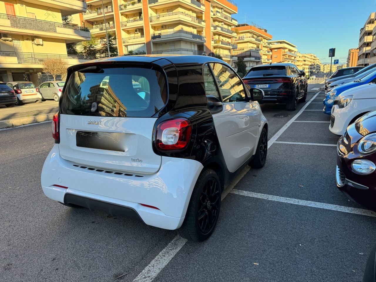 Smart ForTwo 90 0.9 Turbo SUPERPASSION LED PDC PANORAMA CERCHIO 16 BLUETOOTH CAMBIO F1