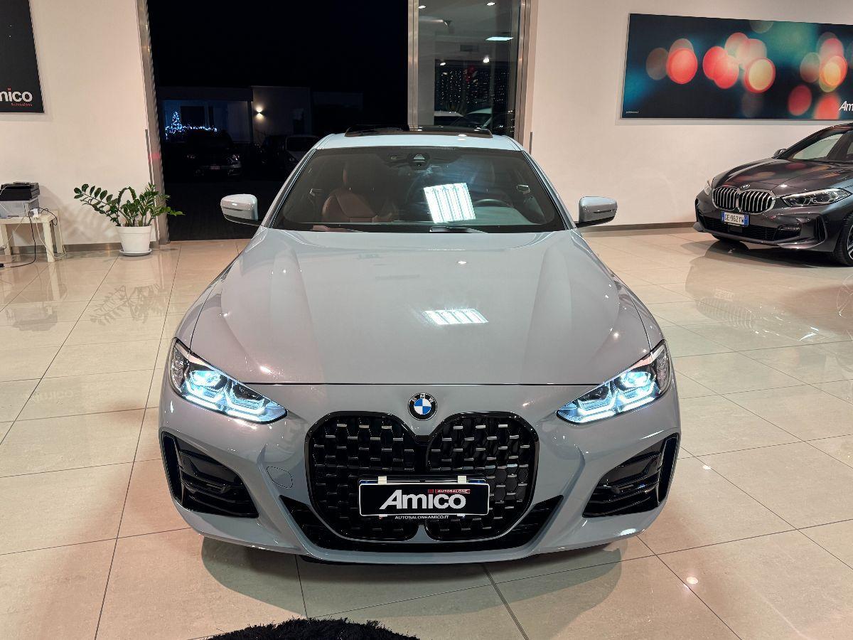 BMW Serie 4 420 Xdrive 48v Coupè Msport Brooklyn Grey metallic