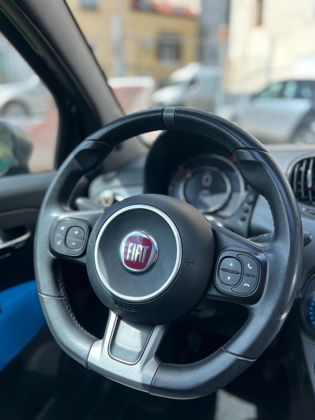 Fiat 500 "S" 1.2 69cv TETTO APRIBILE - MISTO PELLE
