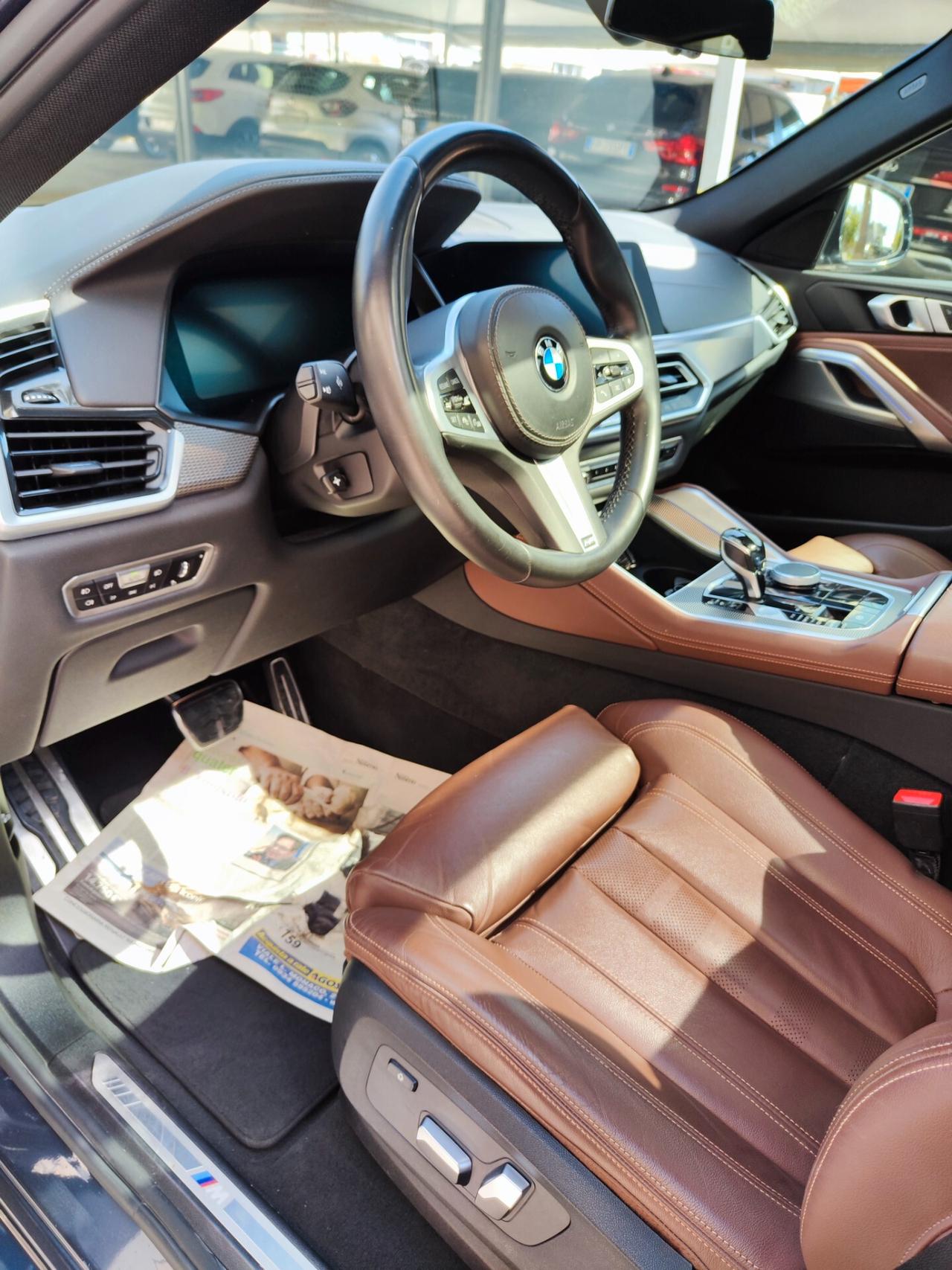 Bmw X6 Msport ELETTRICA/DIESEL 2020