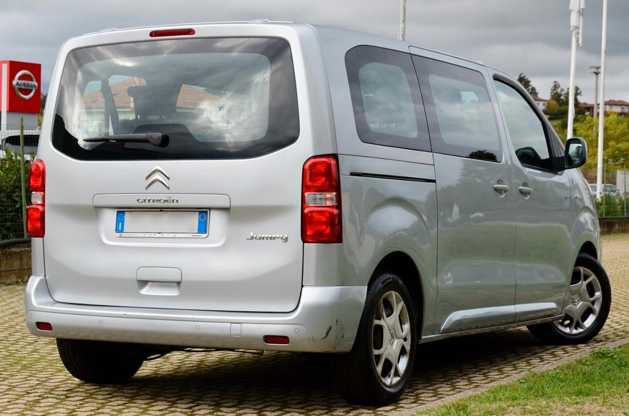 CITROEN JUMPY SPACETOURER 1.5d 120cv PASSO MEDIO, 9 POSTI, VETTURA PRIVATA NO IVA, UFF ITALIANA, SERVICE CITROEN, APPLE ANDROID, PERMUTE
