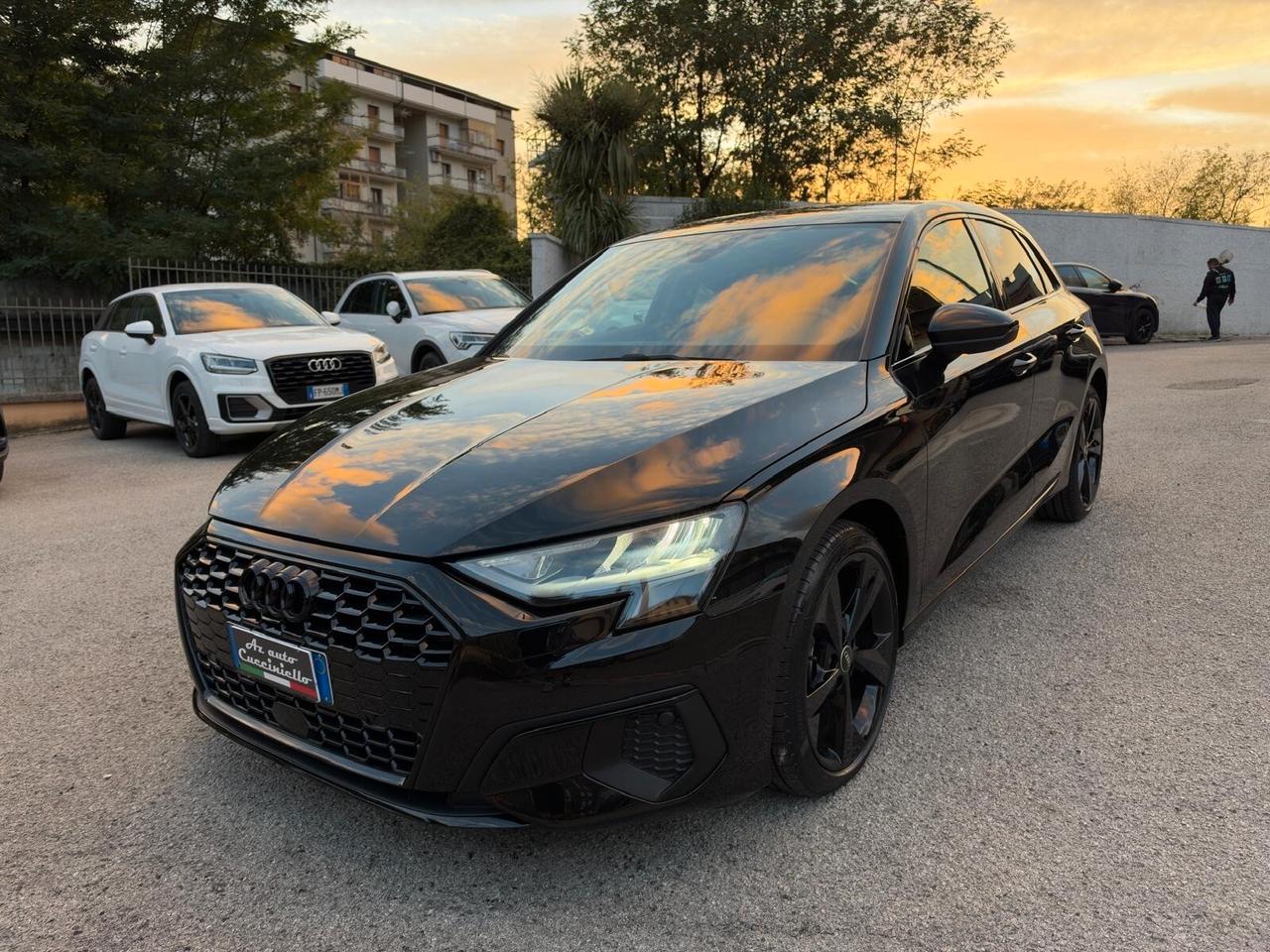 Audi A3 SPB 35 TDI 150 CV - S-LINE - S-TRONIC MY 22 TOTAL BLAK
