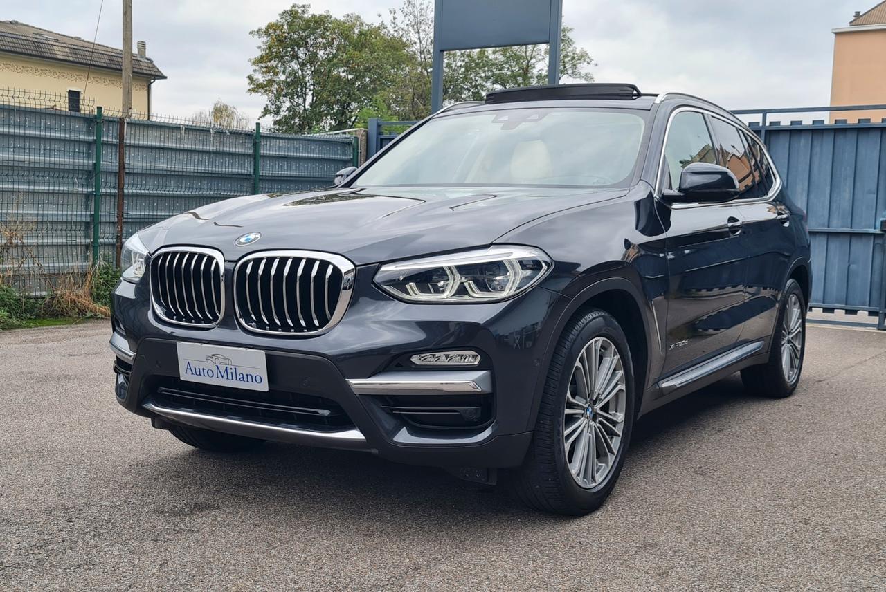 Bmw X3 xDrive20d Luxury Tetto Panoramico