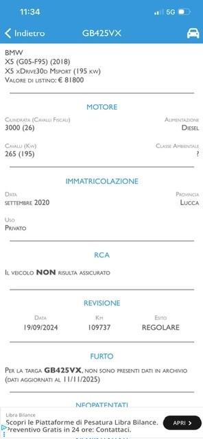 Bmw X5 xDrive30d 48V xLine