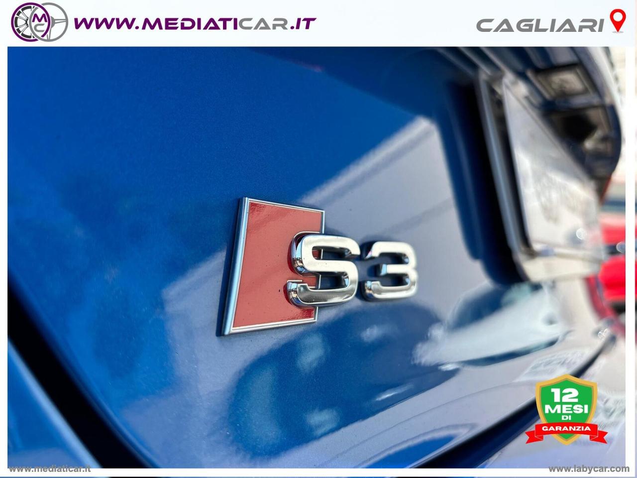 AUDI S3 SPB 2.0 TFSI 300CV quattro S tronic