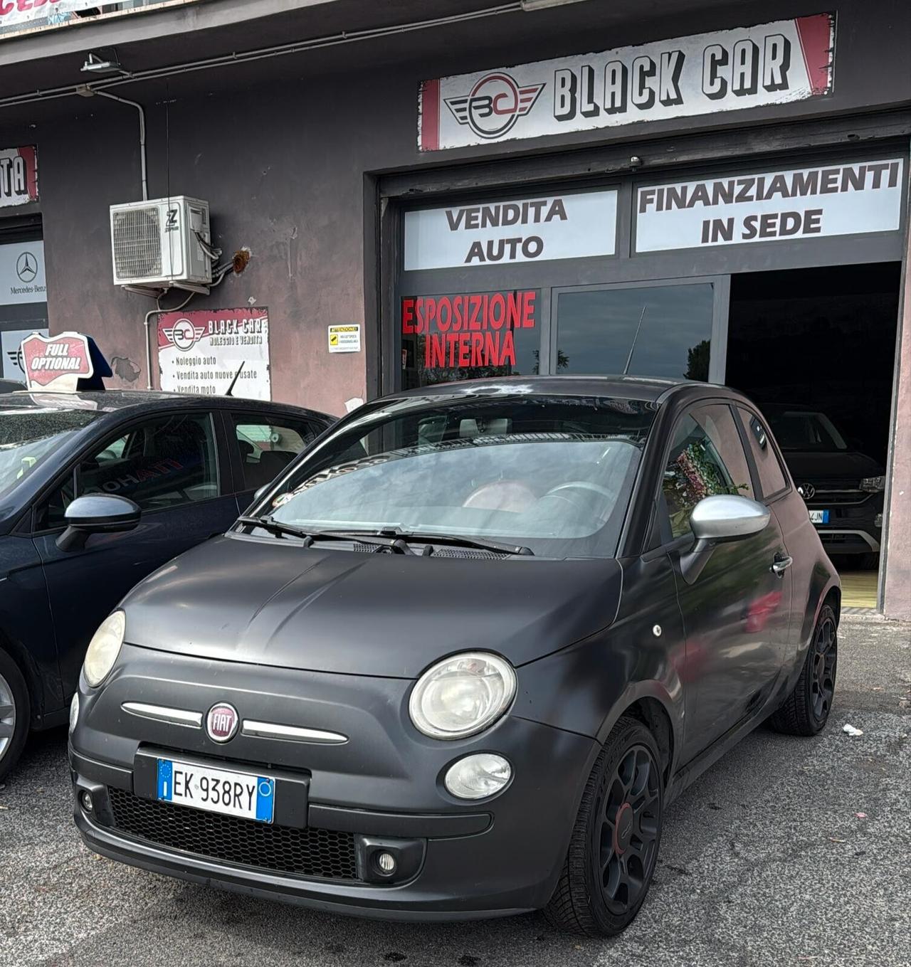 Fiat 500 1.2 Matt Black