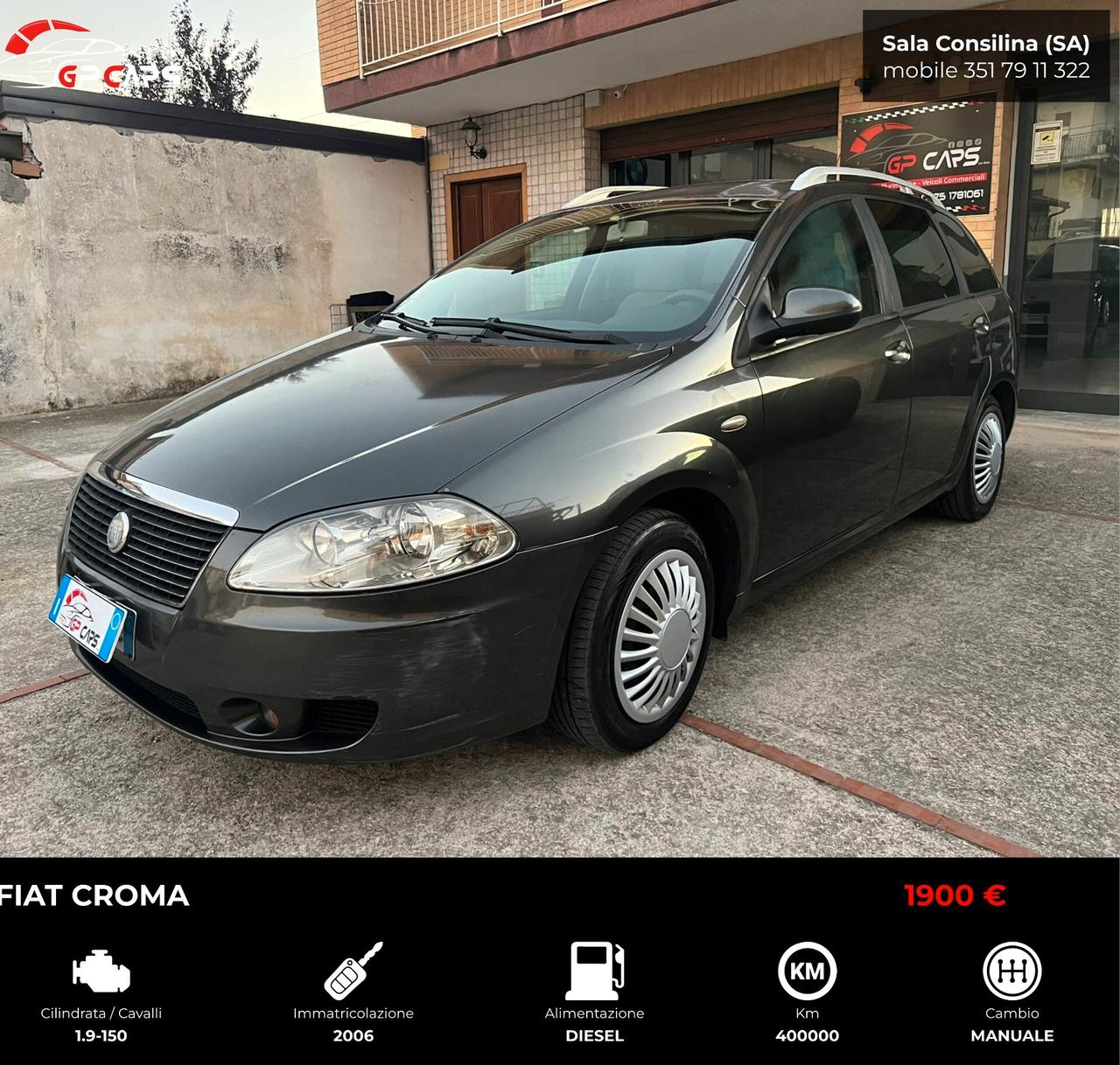 Fiat Croma 1.9 Multijet Emotion 150cv