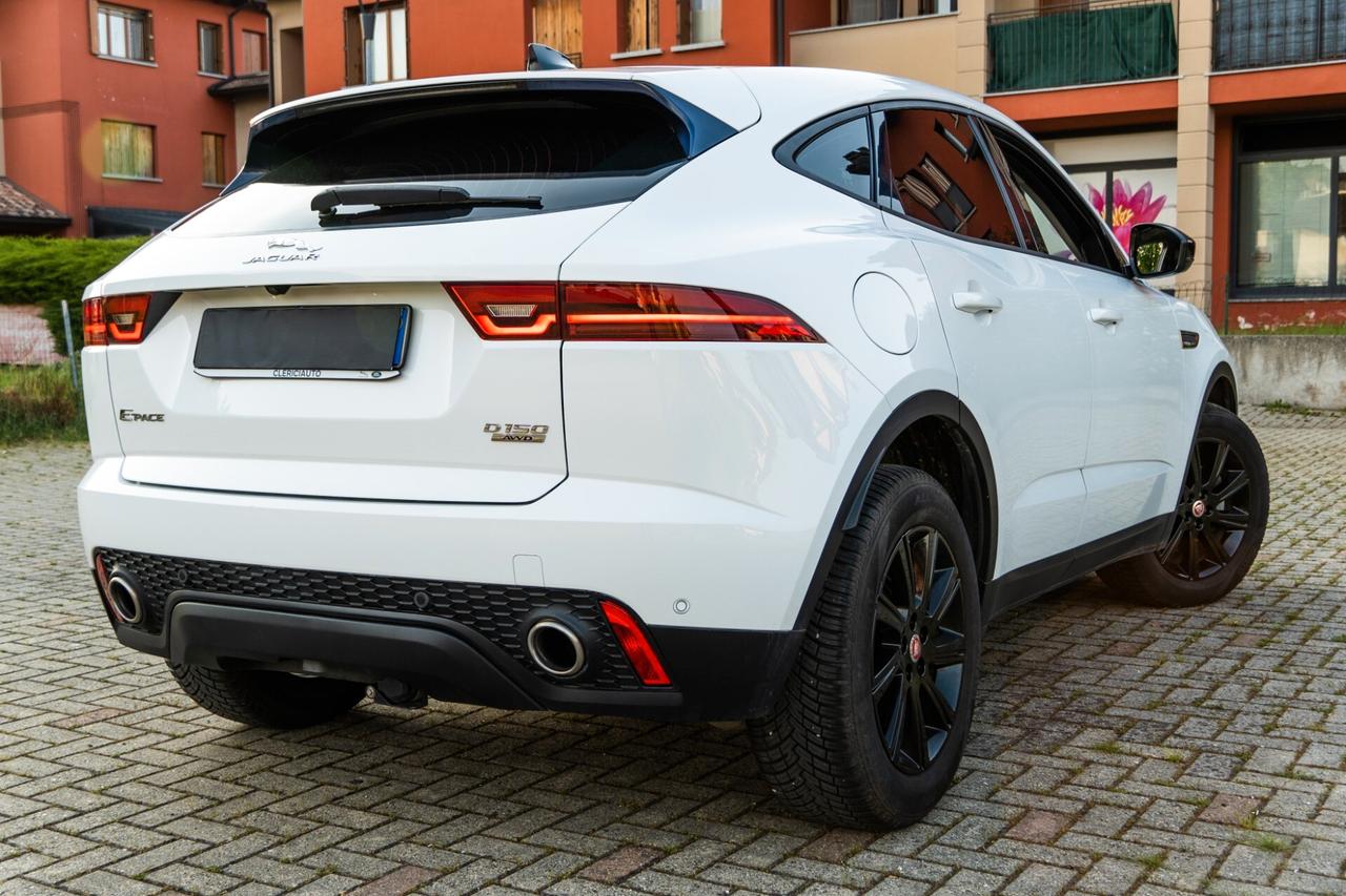 JAGUAR E-PACE 2.0d 150CV AUTOMATICA 2020 - GANCIO TRAINO - TAGLIANDI CERTIFICATI