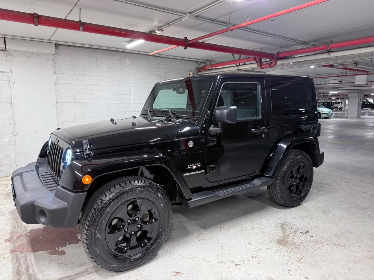 Jeep Wrangler 2.8 CRD 200cv Sahara - GANCIO TRAINO