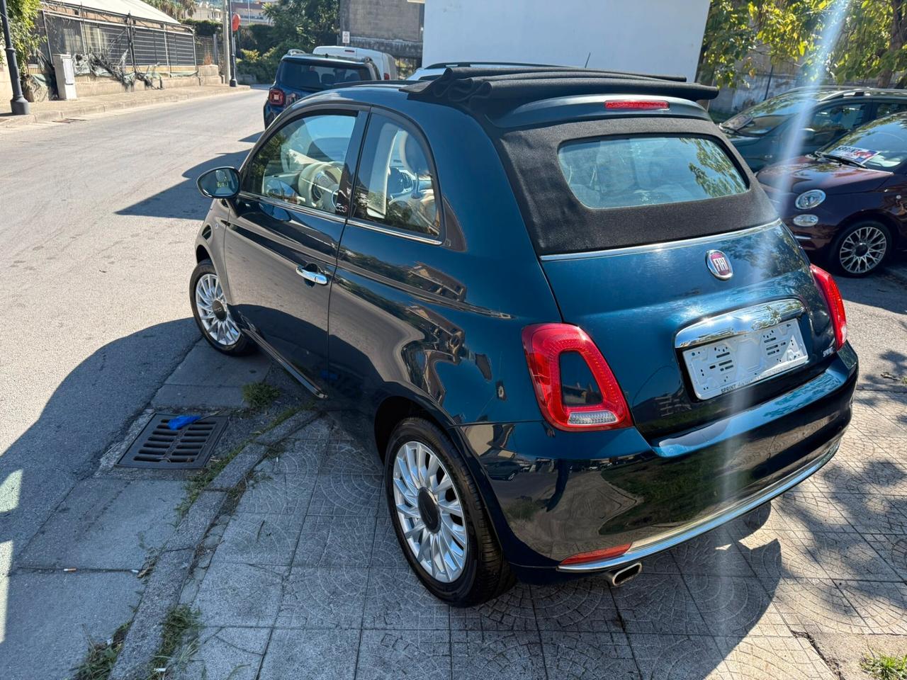 Fiat 500 C 1.2 Lounge radio 7"