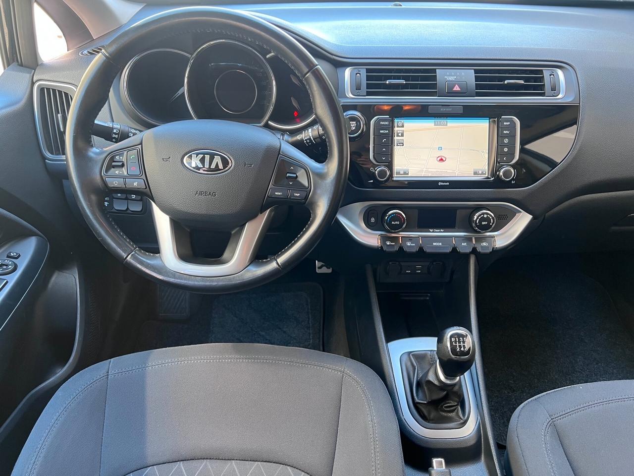 Kia Rio 5pt 1.1 crdi 75cv E6 COOL NAVI/CAMERA/17; OK NEOPAT.