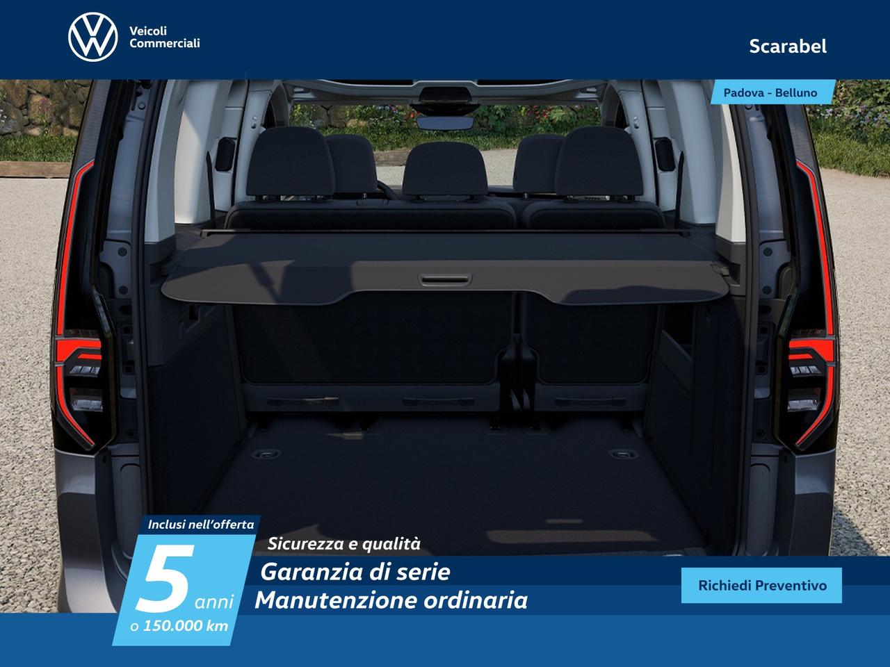 Volkswagen Caddy m1 2.0 tdi 122cv 4motion life my24