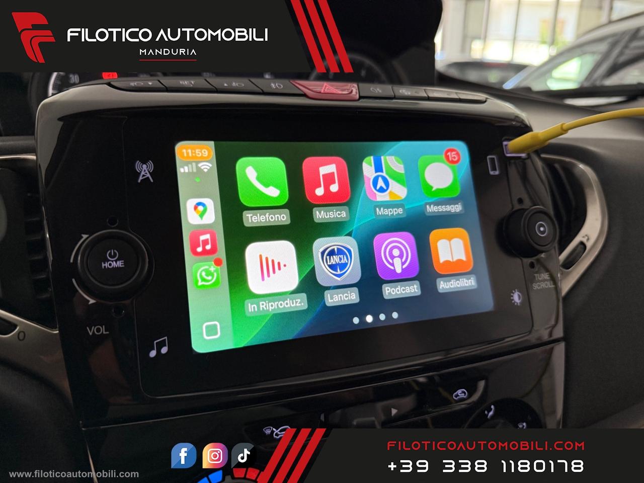 LANCIA Ypsilon 1.0 FireFly 5p.S&S Hybryd Gold CARPLAY MIRROR LINK - 5 POSTI