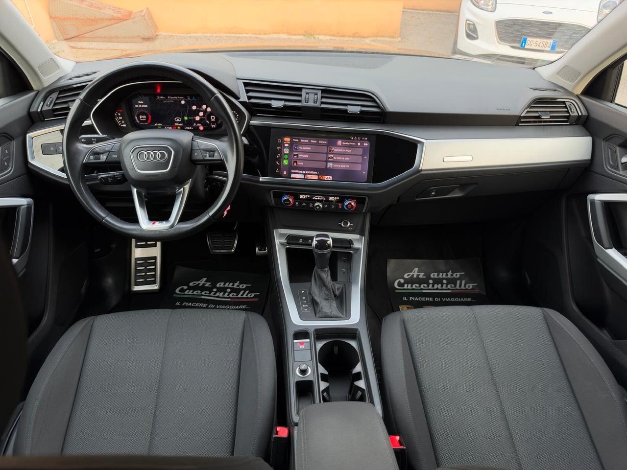 Audi Q3 35 TDI 150 CV S tronic IDENTITY BLACK - S-LINE FULL- MATRIX - MY 22