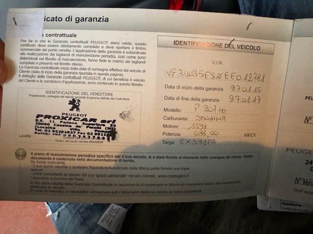 PEUGEOT 207 1.6 VTi 120CV CC Active