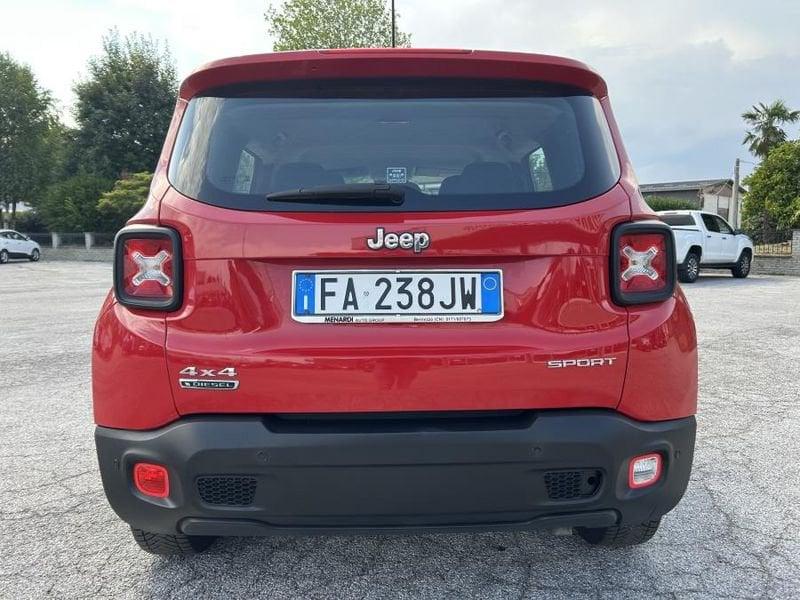 Jeep Renegade 2.0 Mjt 4WD Active Drive Sport TAGLIANDO E GARANZIA INCLUSI