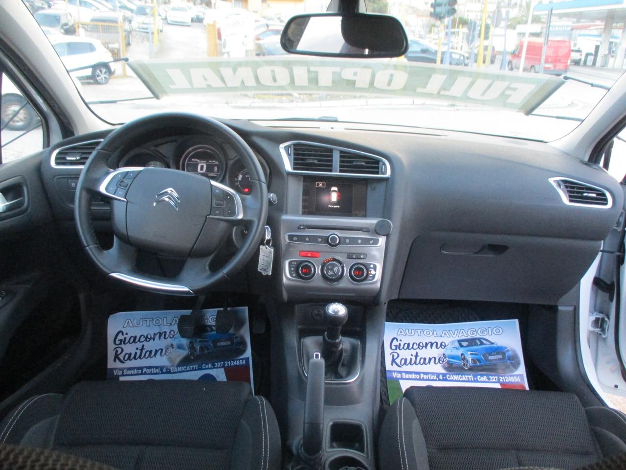 Citroen C4 1.6 HDI 100 CV FULL OPTIONAL 2016