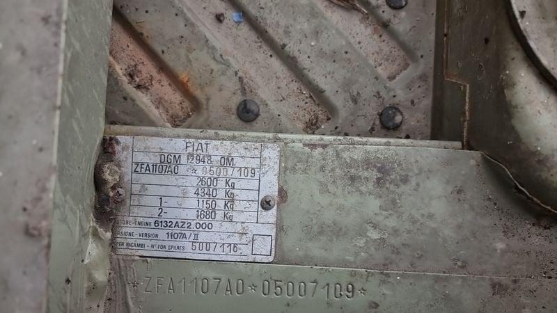 FIAT Campagnola 2.0 torpedo