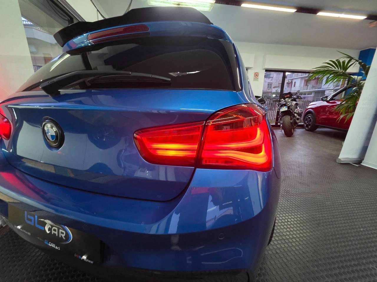 Bmw Serie 1 116d M-Sport Blu Estoril + Tetto