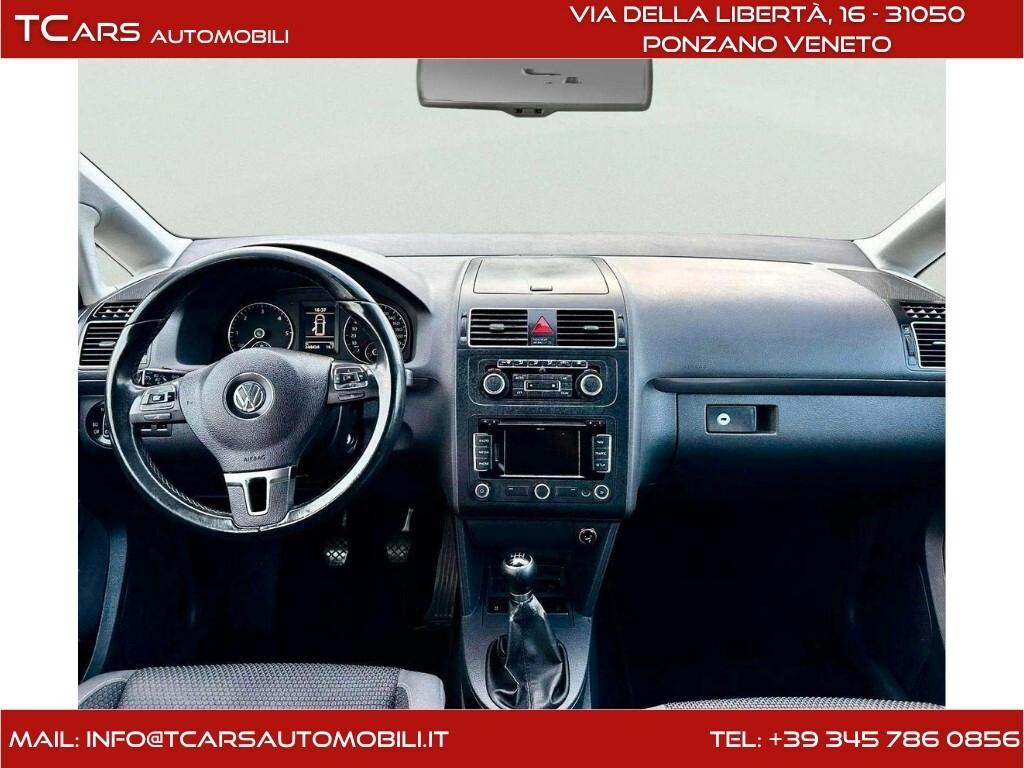 VOLKSWAGEN TOURAN 1.6 TDI 7 POSTI