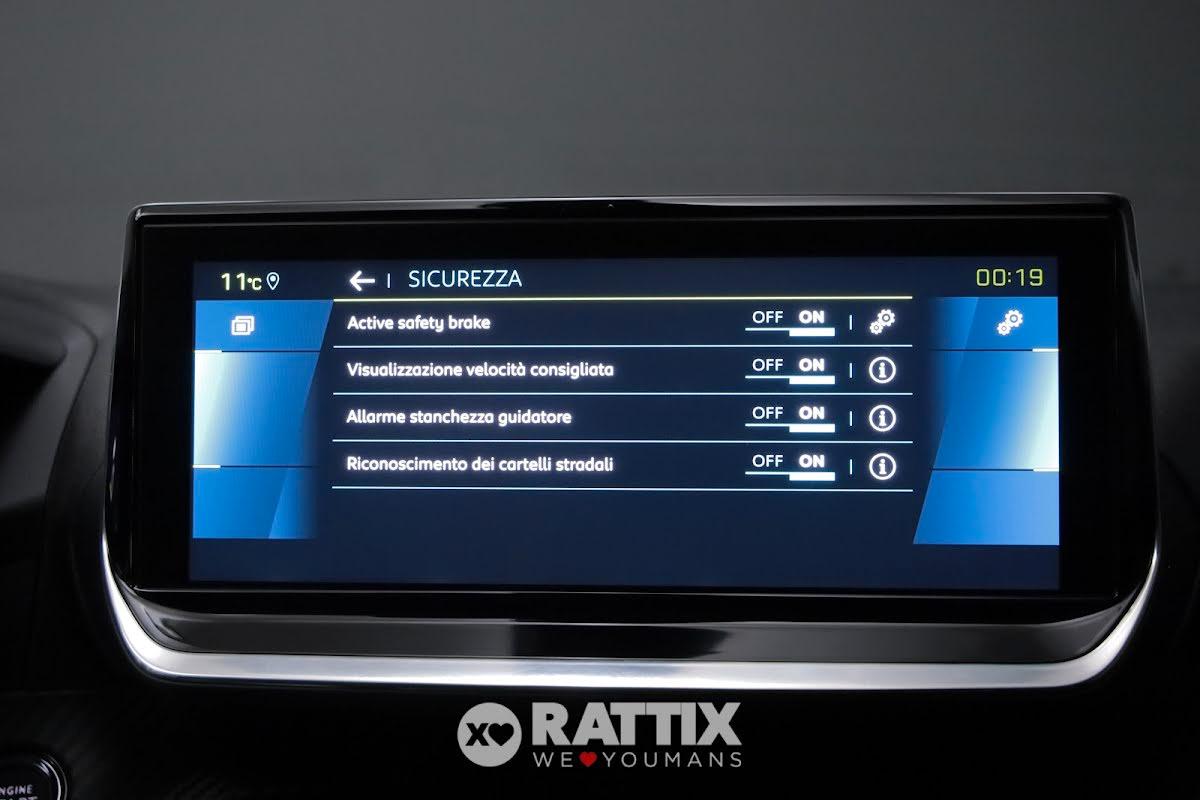 Peugeot e-208 motore elettrico 100kW Allure Pack