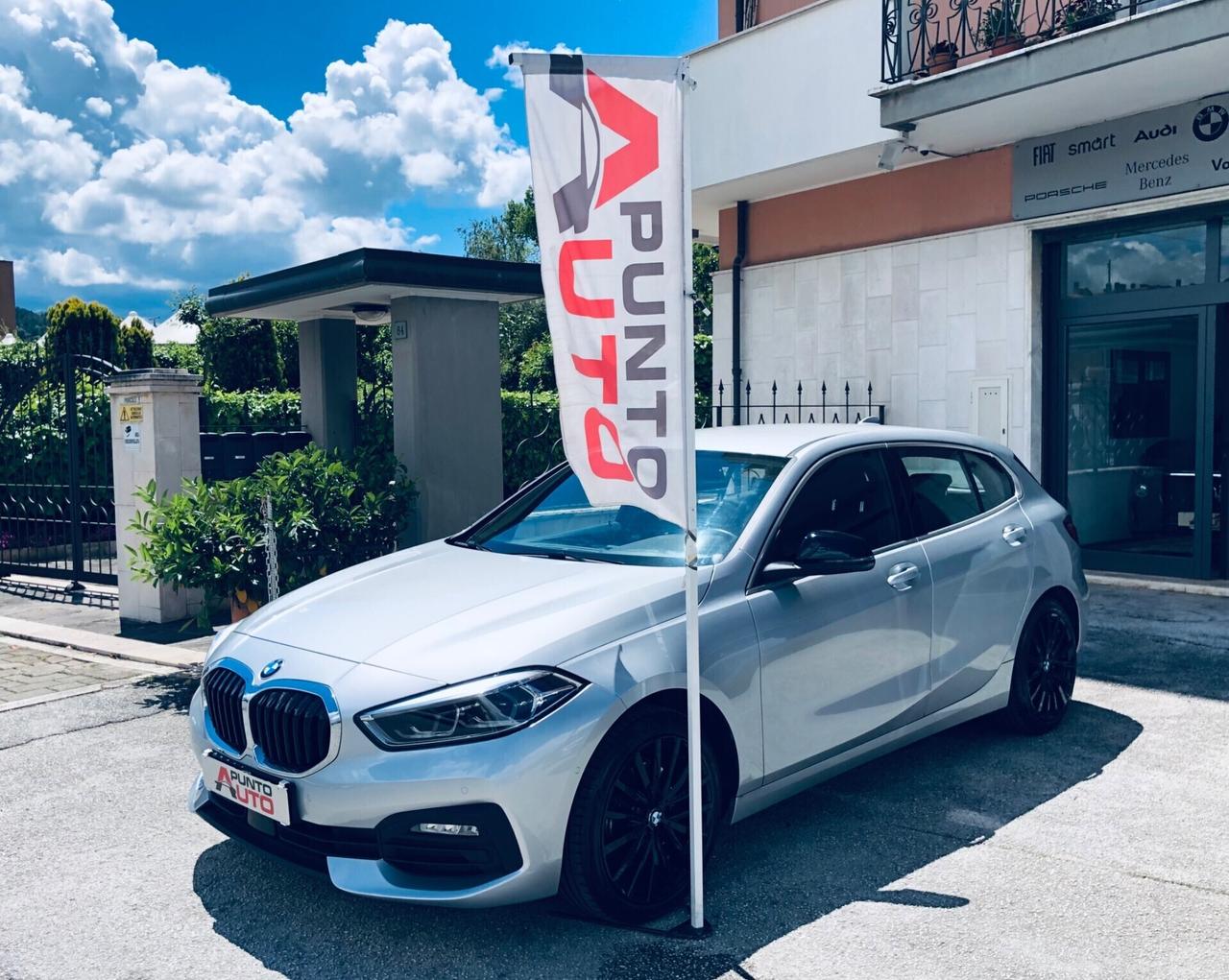 Bmw 116 118d 5p. AUTOMATICA-TELECAM- SPORT argento