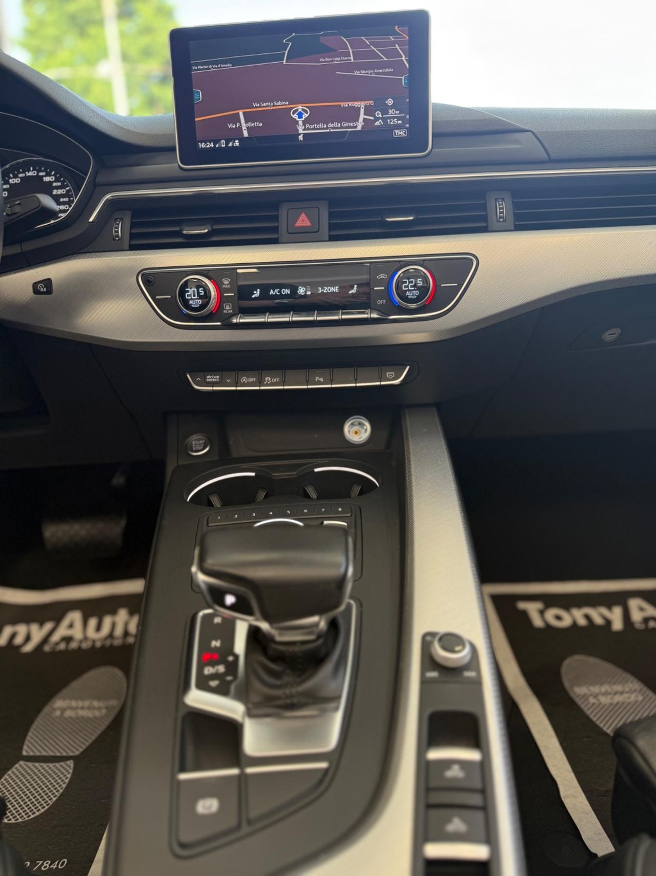 Audi A5 Cabrio 40 2.0 tdi Sport 190cv CAMBIO s-tronic NAVIGATORE, INTERNI IN PELLE, ANDROID AUTO, KM CERTIF