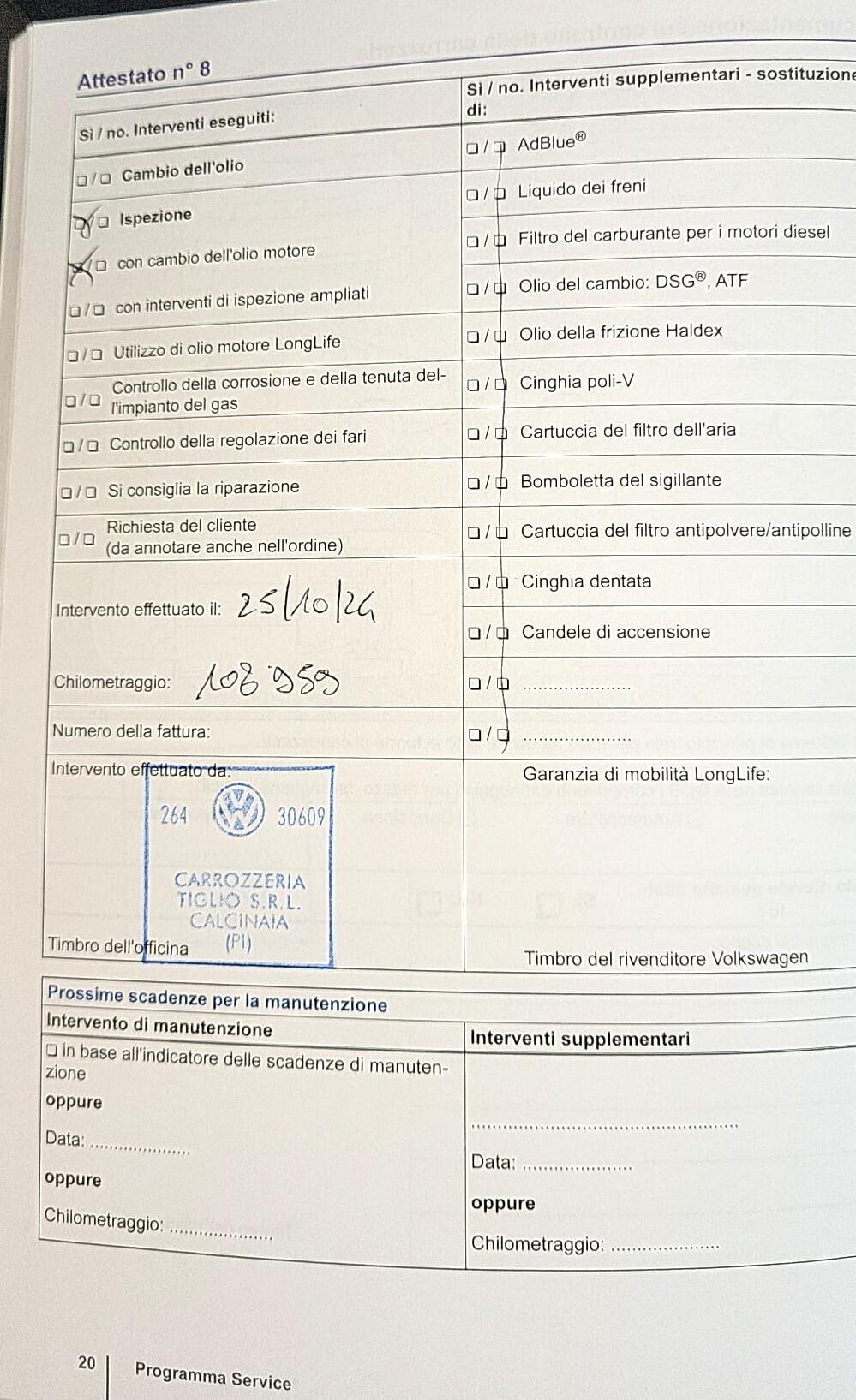 VOLKSWAGEN POLO 1,4 TDI-TAGLIANDI VOLKS-EURO 6