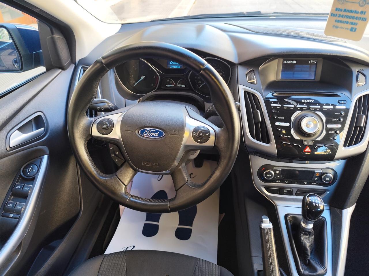 Ford Focus 1.6 TDCi 115CV SW GANCIO TRAINO