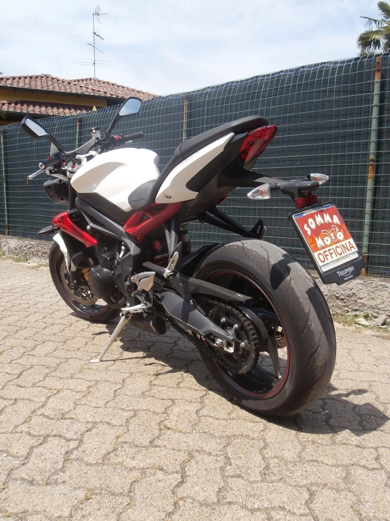 Triumph Street Triple R ABS del 2017 compreso trapasso-tagliando-garanzia
