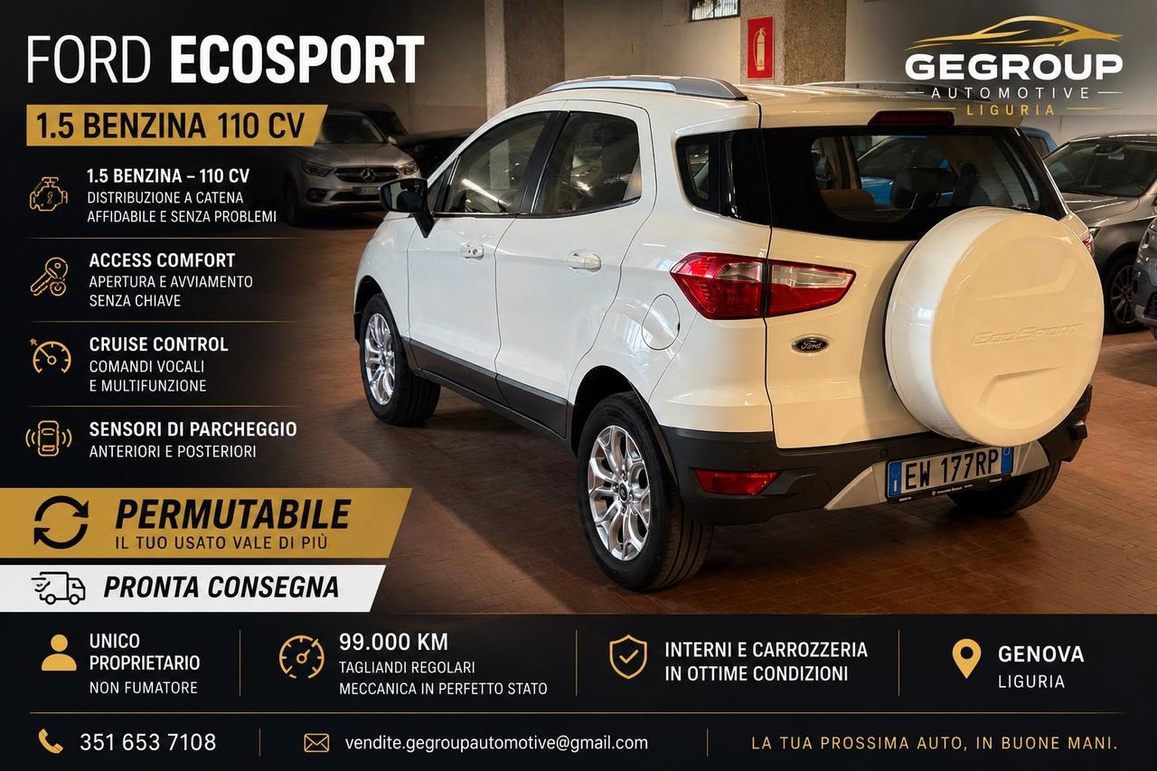 Ford EcoSport 1.5 110 CV Titanium