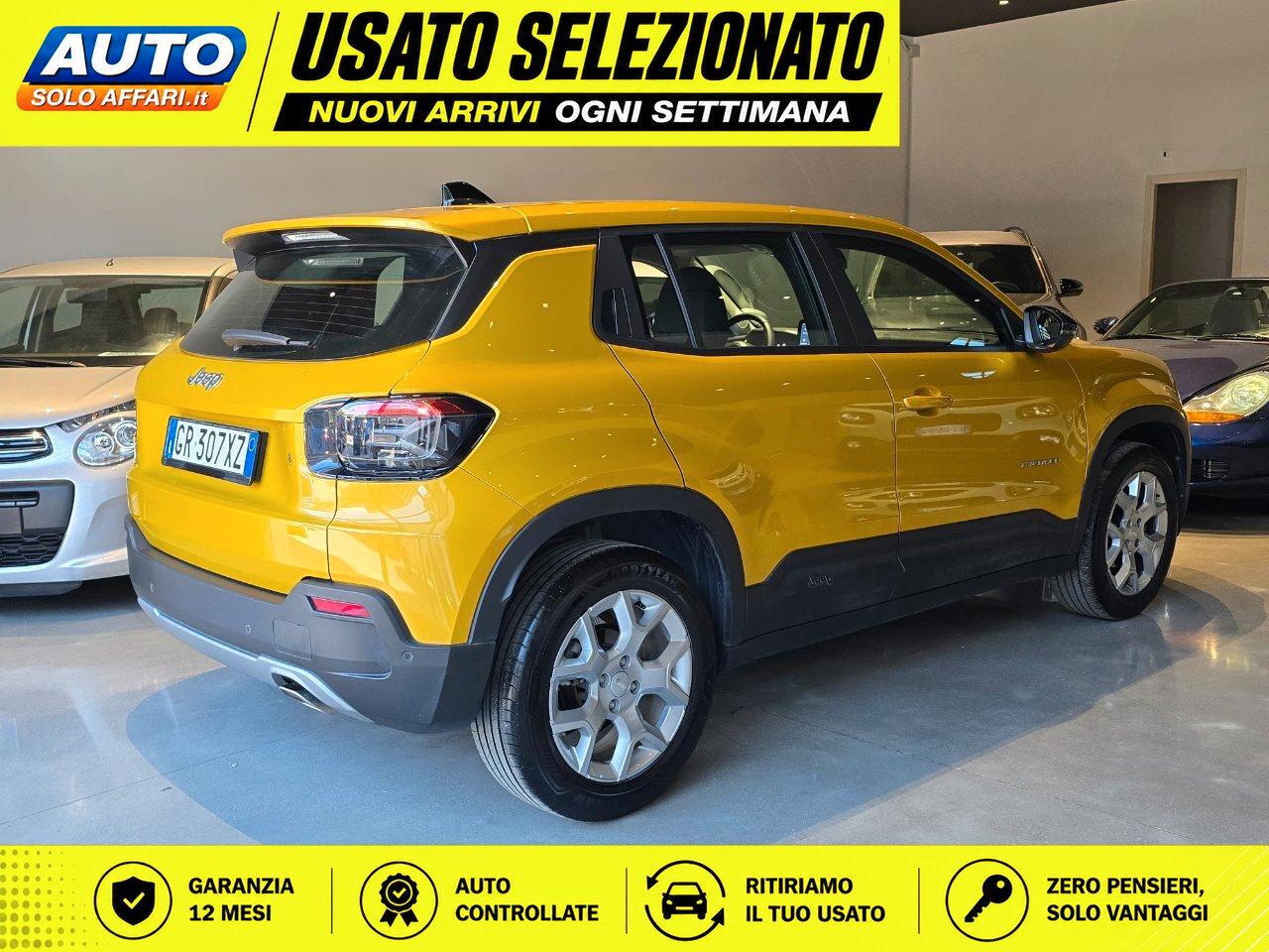 Jeep Avenger 1.2 T ALTITUDE 100CV 20.000KM TAGLIANDI JEEP EURO6E NAVI/FULL LED/PERMUTE