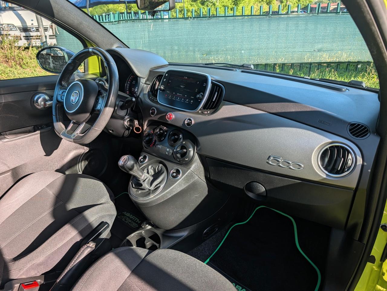 Abarth 595 1.4 Turbo T-Jet 160 CV Pista UNICO PROPRIETARIO TAGL. CERT.
