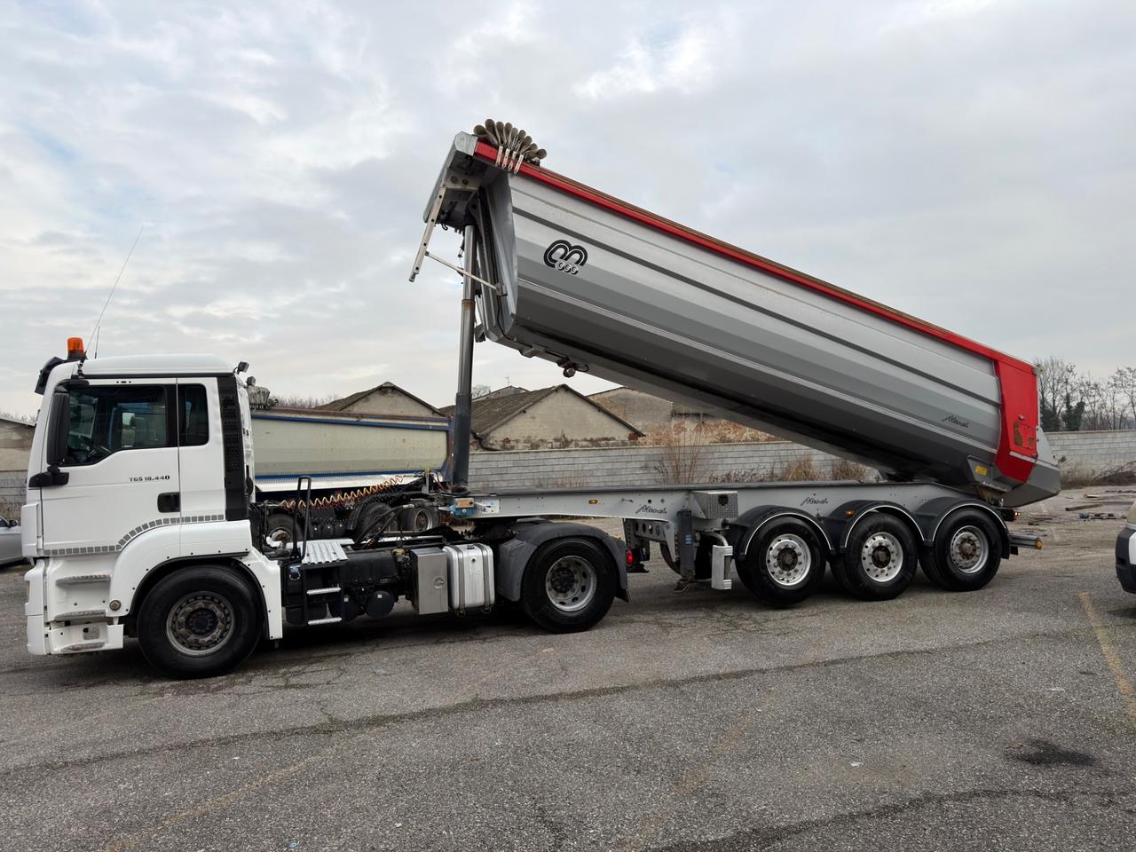 Man tgs 18.440 + Vasca Menci SA700R 2016