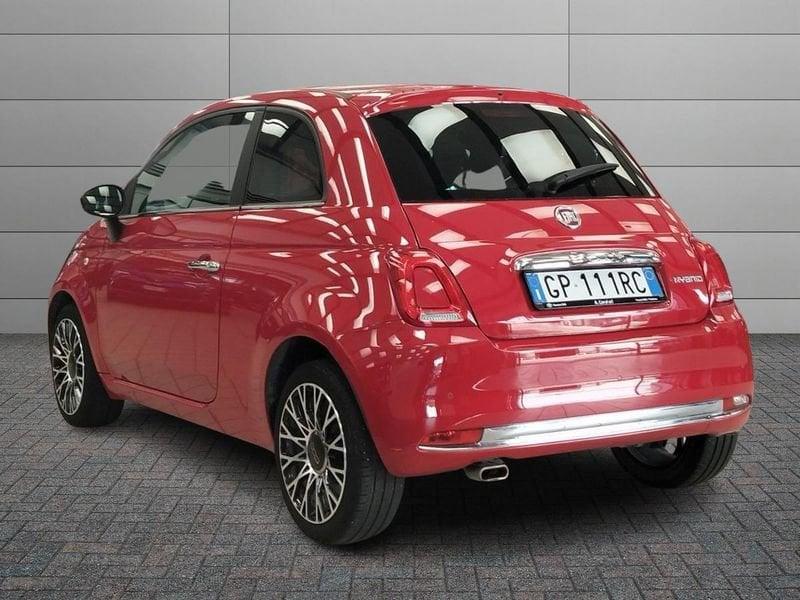 FIAT 500 500 1.0 hybrid (Red) 70cv