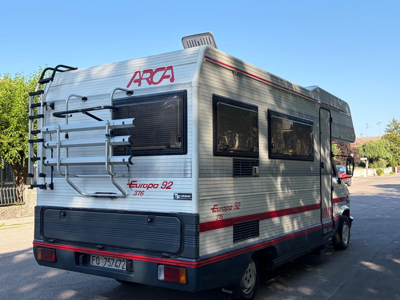 Arca Fiat Ducato Europa 92 376 mansardato 6 posti